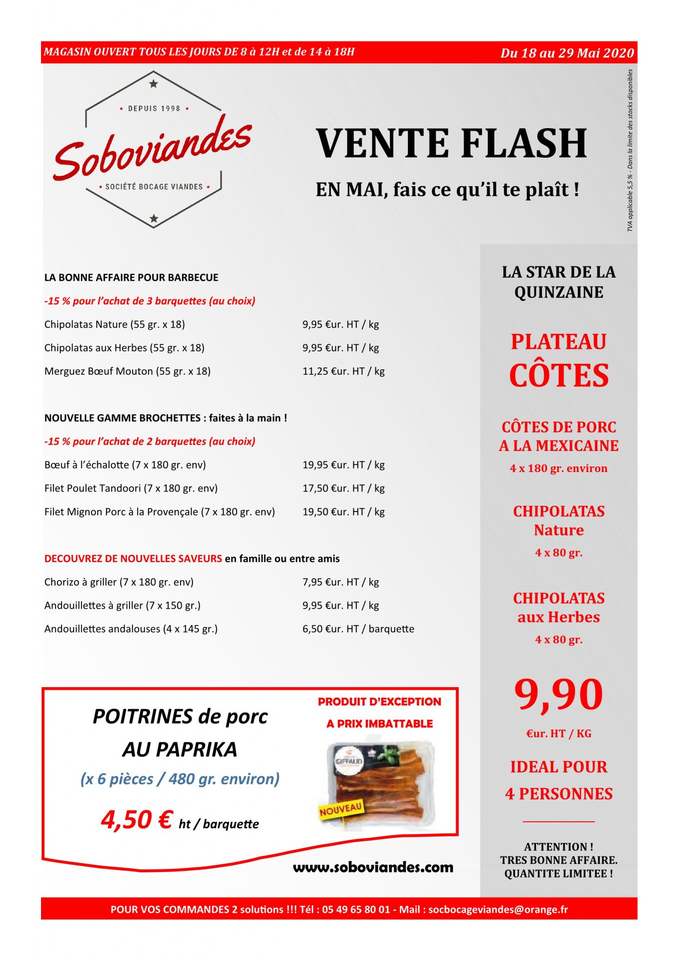 Vente flash