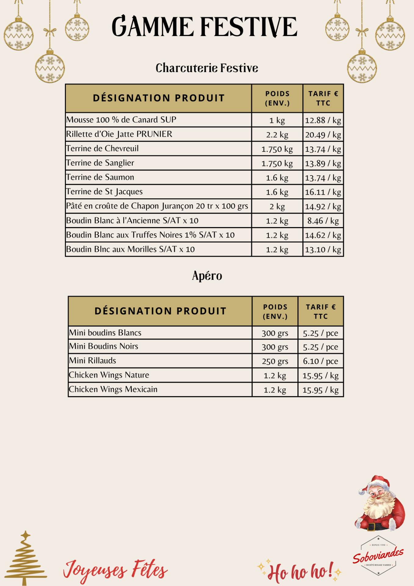 Gamme festive 2025 5