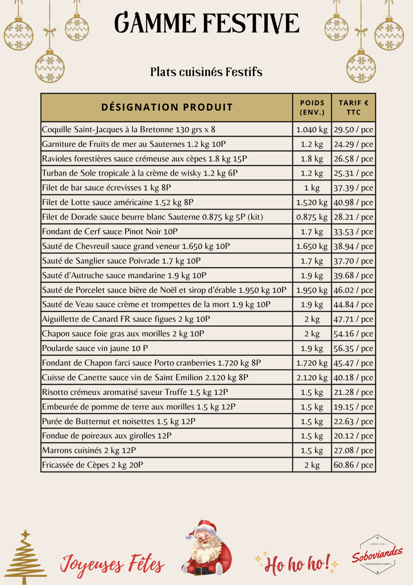 Gamme festive 2025 6