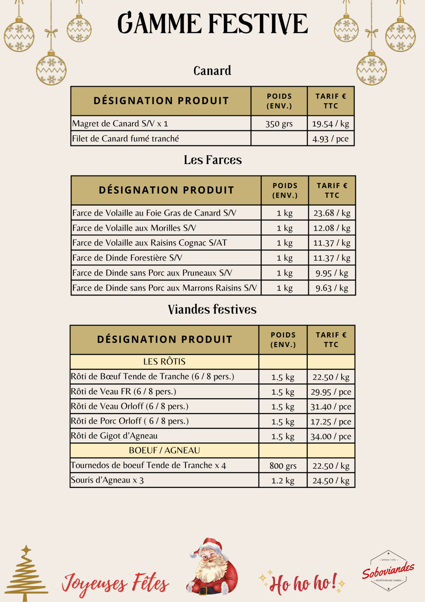 Gamme festive 2025 3